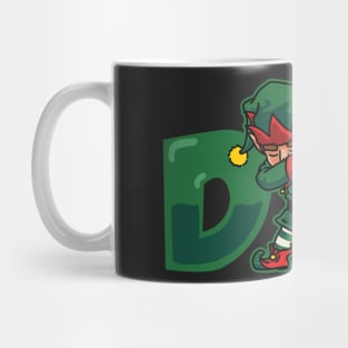 DAB Elf Dabbing Elf Shirt Kids Santa Helper Christmas Gifts Mug